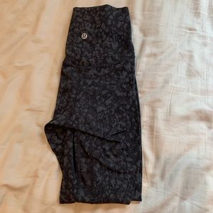 Lululemon align 25 pant leopard size 4